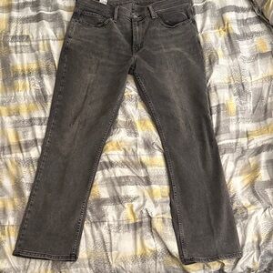 Levi's Charcoal Slim Straight Men's Jeans